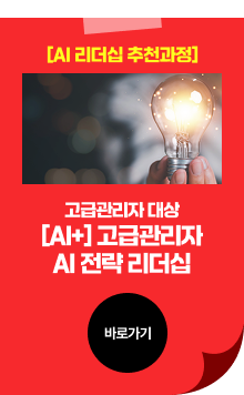고급관리자 대상 [AI+] 고급관리자 AI 전략 리더십