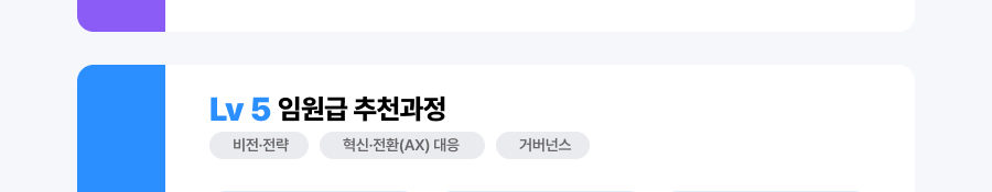 Lv5 임원급 추천과정