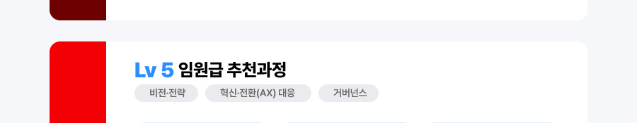 Lv5 임원급 추천과정