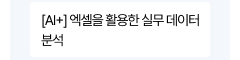 [AI+] 엑셀을 활용한 실무 데이터 분석