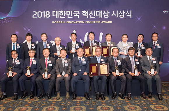 대한민국 혁신상 2018년 대표이미지
