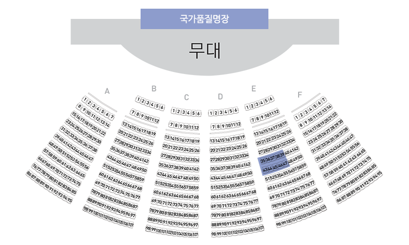 좌석배치도