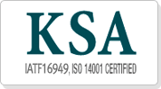 IATF 16949, ISO 14001 인증마크