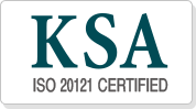 ISO 20121 인증마크