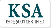 ISO 55001 인증마크